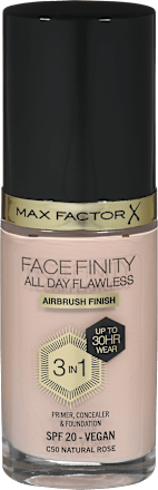 Facefinity 3u1 tekući puder – C50 Natural Rose, SPF 20 MAX FACTOR