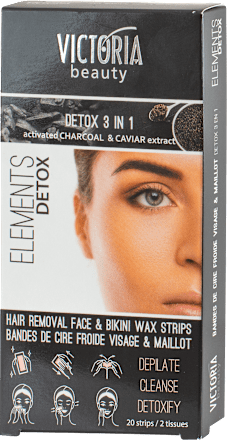 Депилиращи ленти за лице Detox 3 в 1 Victoria Beauty