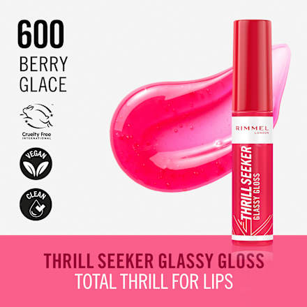 Thrill Seeker sjaj za usne - 600 Berry Glace RIMMEL LONDON