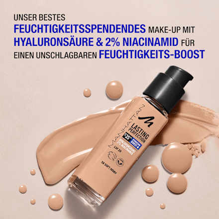Foundation Lasting Perfection 57 Vanilla LSF 20 MANHATTAN Cosmetics