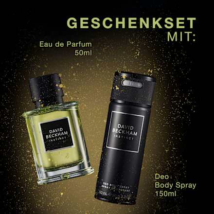Geschenkset Instinct 2tlg DAVID BECKHAM