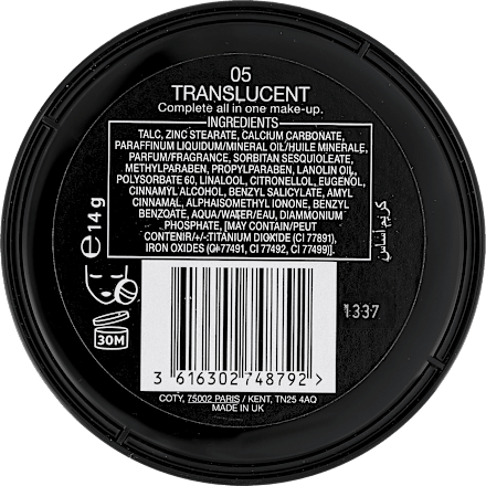 CREME PUFF kameni puder – 05 Translucent MAX FACTOR