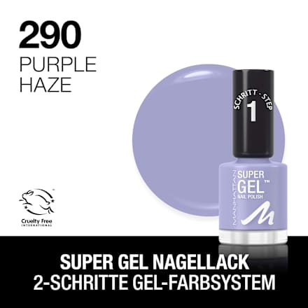 Nagellack Super Gel 290 Purple Haze  MANHATTAN Cosmetics