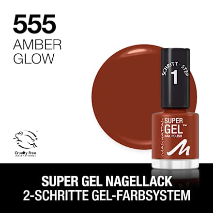 Nagellack Super Gel 555 Amber Glow MANHATTAN Cosmetics
