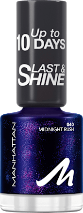 Nagellack Last & Shine 040 Midnight Rush MANHATTAN Cosmetics