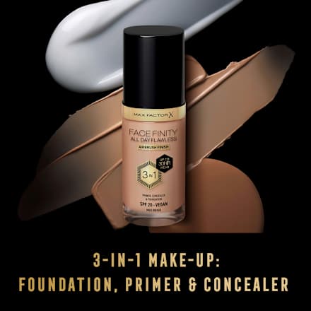 Foundation Facefinity All Day Flawless LSF 20, 55 Beige MAX FACTOR