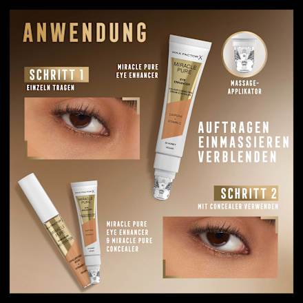 Concealer Miracle Pure Eye Enhancer 03 Peach MAX FACTOR