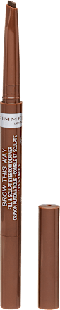 Szemöldökceruza Brow This Way 2in1 Fill & Sculpt - Nr. 002 Medium Brown RIMMEL LONDON