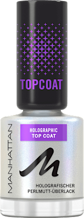 Top Coat Holographic Effect MANHATTAN Cosmetics