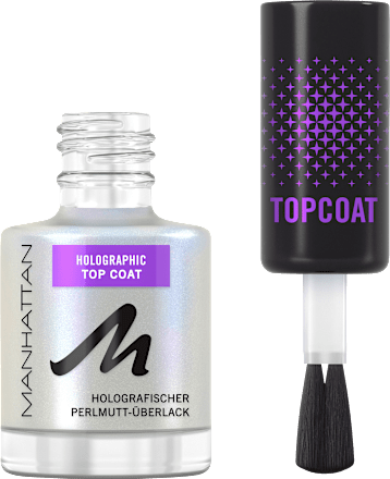 Top Coat Holographic Effect MANHATTAN Cosmetics