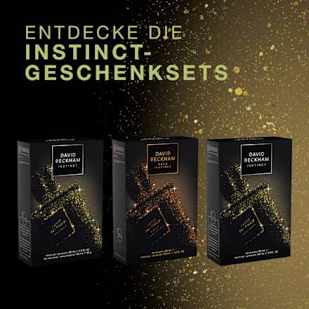 Geschenkset Instinct 2tlg DAVID BECKHAM