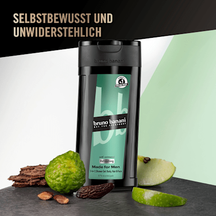 Duschgel Made for Men 3in1 Bruno Banani