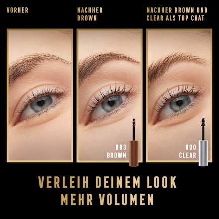 Augenbrauengel 2000 Calorie 000 Clear MAX FACTOR