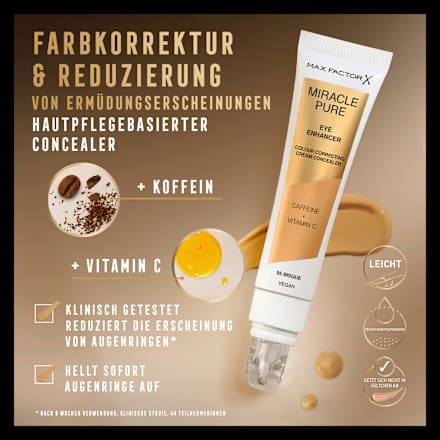 Concealer Miracle Pure Eye Enhancer 03 Peach MAX FACTOR