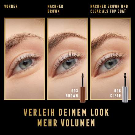 Augenbrauengel 2000 Calorie 03 Brown MAX FACTOR
