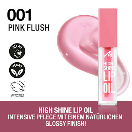 Lippenöl High Shine 001 Pink Flush MANHATTAN Cosmetics