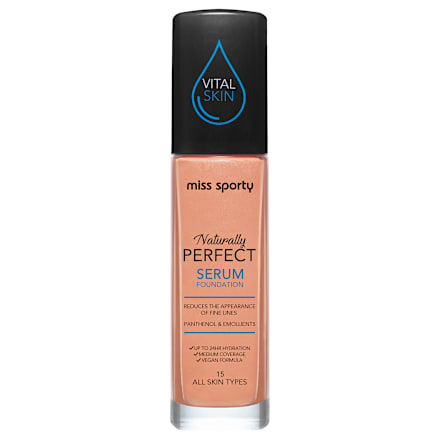 Naturally Perfect Serum Fond de ten nr.15 miss sporty