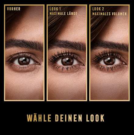 Mascara Masterpiece 2in1 Lash Wow 002 Black Brown MAX FACTOR