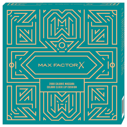 Set cadou Mascara 2000 CALORIE +Luciu de buze COLOUR ELIXIR CUSHION MAX FACTOR