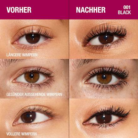 Mascara Wonder'Bond Serum 002 Black Brown MANHATTAN Cosmetics