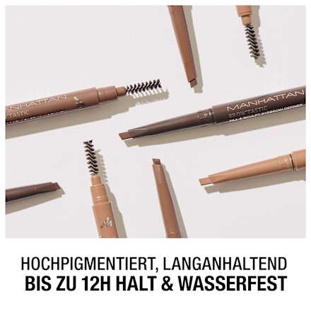 Augenbrauenstift Brow'Tastic Fill&Sculpt 002 Medium Brown MANHATTAN Cosmetics