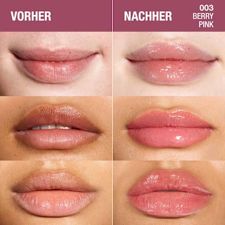 Lippenöl High Shine 003 Berry Pink MANHATTAN Cosmetics