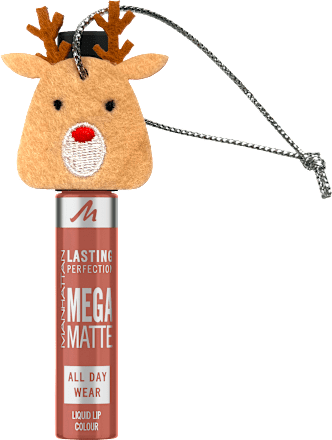 Lippenstift X-Mas Lasting Perfection Mega Matte 700 Noho Mocha MANHATTAN Cosmetics