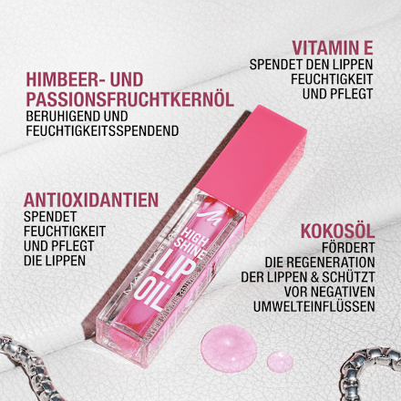 Lippenöl High Shine 000 Clear Cloud MANHATTAN Cosmetics