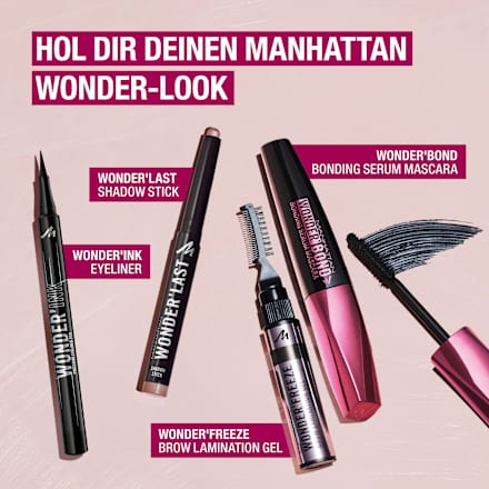 Mascara Wonder'Bond Serum 002 Black Brown MANHATTAN Cosmetics