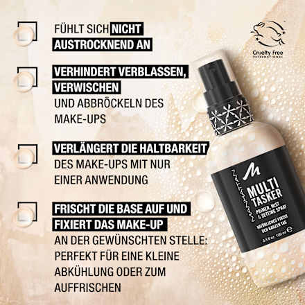 Fixierspray Multi-Tasker Setting Spray Clear MANHATTAN Cosmetics