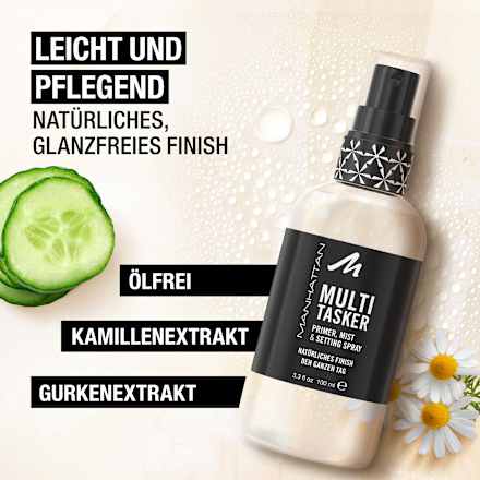 Fixierspray Multi-Tasker Setting Spray Clear MANHATTAN Cosmetics