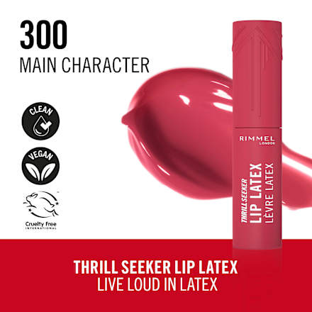 Thrill Seeker Lip Latex sjaj za usne - 300 Main Character RIMMEL LONDON