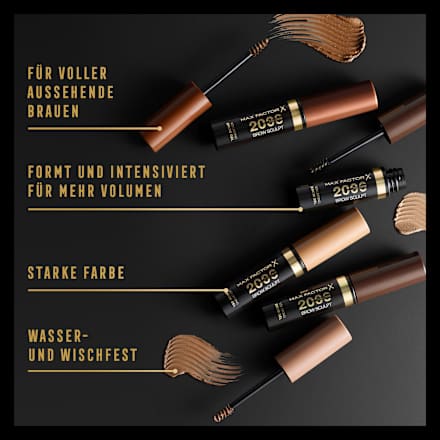 Augenbrauengel 2000 Calorie 04 Black Brown MAX FACTOR