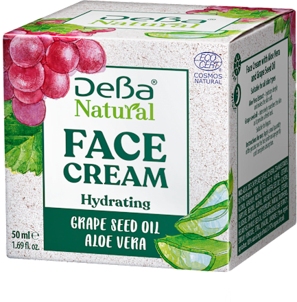 Хидратиращ крем за лице Natural DeBa