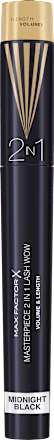 Mascara Masterpiece 2in1 Lash Wow 003 Midnight Black MAX FACTOR