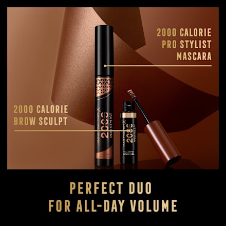 2000 Calorie maskara Pro Stylist – Black Brown MAX FACTOR