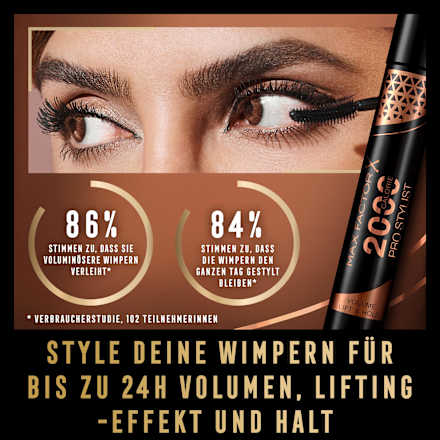 Mascara 2000 Calorie ProStylist Black MAX FACTOR