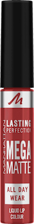 Lippenstift X-Mas Lasting Perfection Mega Matte 500 Red-Y-For-Broadway MANHATTAN Cosmetics