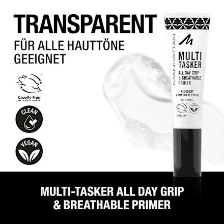 Primer Multi Tasker Clear MANHATTAN Cosmetics