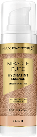 Foundation Miracle Pure Hydratint Essence 3 Light  MAX FACTOR