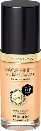 Podkład Facefinity 3w1  W70 - Warm Sand MAX FACTOR