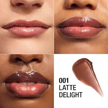 Lippenbalsam High Shine Butter Me Up 001 Latte Delight MANHATTAN Cosmetics