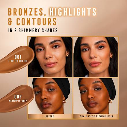 Miracle Pure Golden Glow bronzer – 001 Light To Medium MAX FACTOR
