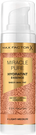 Foundation Miracle Pure Hydratint Essence 4 Light-Medium  MAX FACTOR