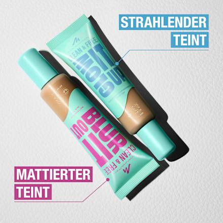 Foundation Clean & Free Glow It Up Skin Tint 31 Soft Ivory MANHATTAN Cosmetics