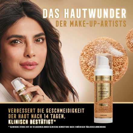 Foundation Miracle Pure Hydratint Essence 6 Medium-Deep MAX FACTOR