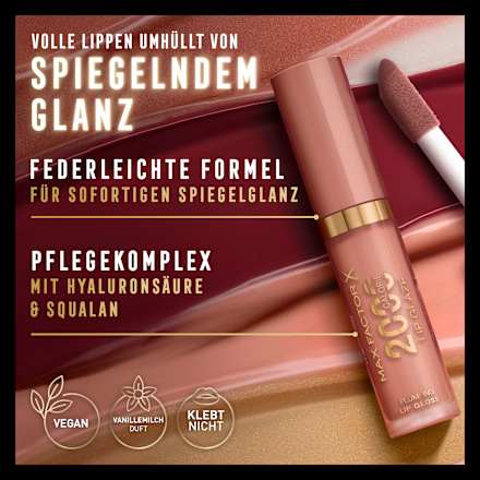 Lipgloss 2000 Calorie Lip Glaze 085 Floral Cream MAX FACTOR