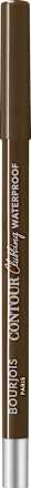 Svinčnik za oči Contour Clubbing, 71 All The Way Brown, vodoodporen  BOURJOIS PARIS