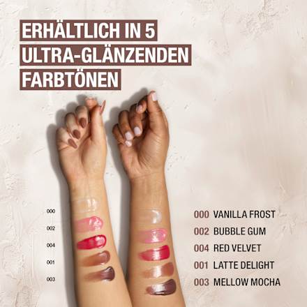 Lippenbalsam High Shine Butter Me Up 003 Mellow Mocha MANHATTAN Cosmetics