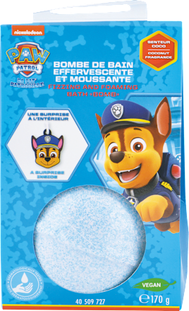 Šumivá prísada do kúpeľa s prekvapením Paw Patrol nickelodeon
